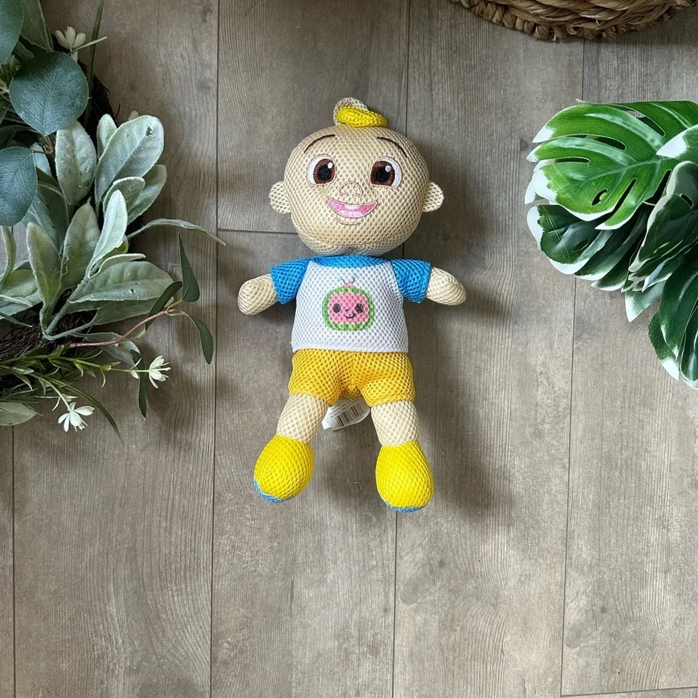 CoComelon JJ Bath Scrubby Children’s Wash Sponge Toy Large JJ Bath Buddy